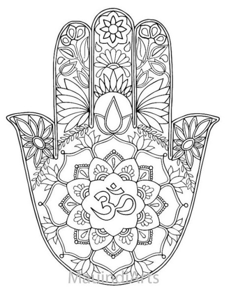 namaste coloring pages - photo #20
