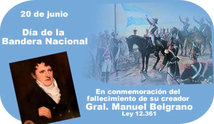 Resultado de imagen para imagenes con frases del dia de la bandera argentina
