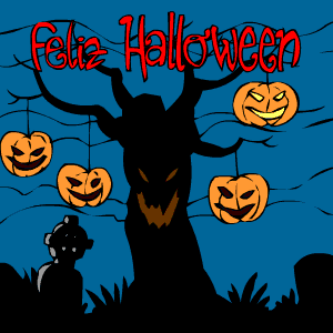 130 Imágenes de dibujos de Halloween, Noche de brujas para colorear y  carteles para el 31 de octubre | Imágenes para whatsapp