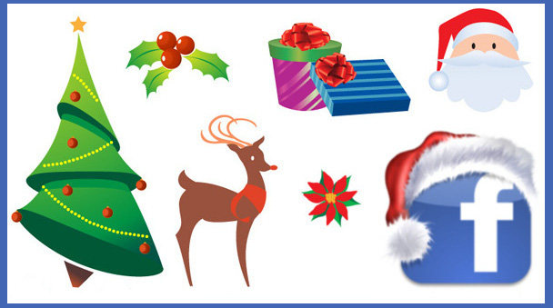 simbolos para facebook de navidad