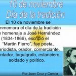 Gauchos, Imágenes de Martín Fierro, Frases, Carteles para conmemorar el Día de la Tradición el 10 de noviembre