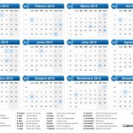Calendarios anuales y mensuales 2015 para compartir