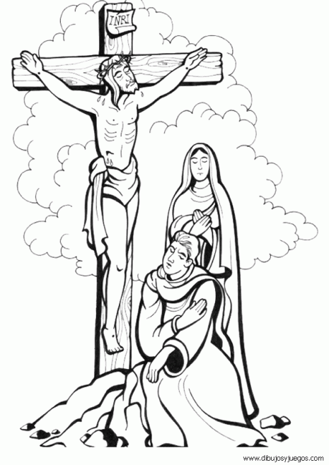 cruzdibujo-de-jesus-en-la-cruz-crucifixion-002