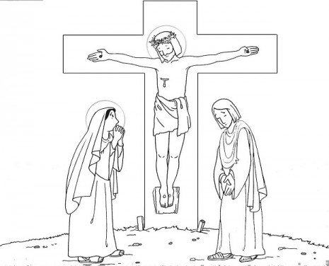 cruzdibujos-de-jesus-crucificado-para-colorear