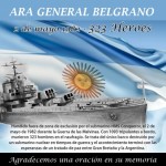 Día del Hundimiento del crucero Gral. Belgrano en el conflicto de las Islas Malvinas