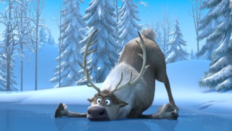 "FROZEN" (Pictured) SVEN. ??2013 Disney. All Rights Reserved.