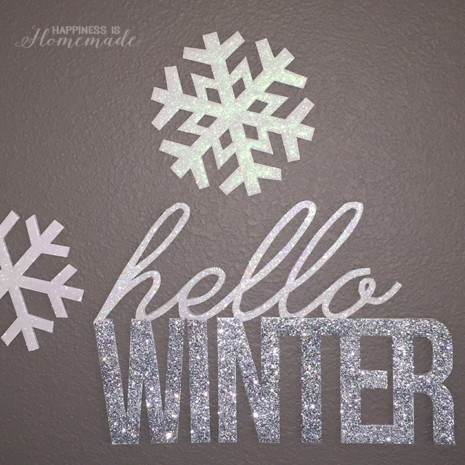 Glittered-Snowflakes-and-Hello-Winter-Words-from-Foam-Core