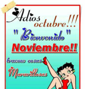 Imágenes Bonitas De Adiós Octubre, Bienvenido Noviembre, Feliz ...