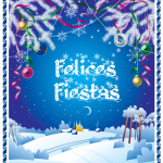 Tarjetas, imágenes y gifs animados de Felices Fiestas y Felíz Navidad con mensajes de paz, amor y felicidad para compartir