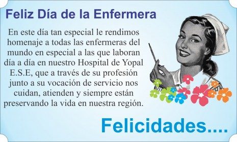 Carteles DIA Internacional DE LA ENFERMERA ¡Feliz Día a enfermeros y  enfermeras! | Imágenes para whatsapp