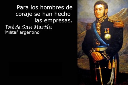 Máximas de San Martin Imágenes y frases del General  Imágenes para