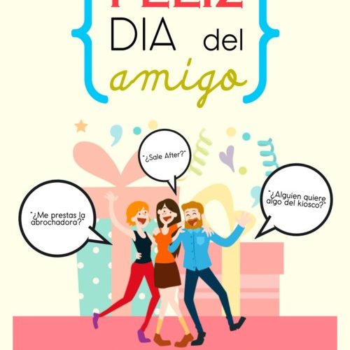 Día del Amigo Argentina 2021 Tarjetas Feliz Día del Amigo y mensajes