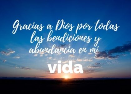 AGRADECIMIENTOS A DIOS Y BENDICIONES | Imágenes Para Whatsapp