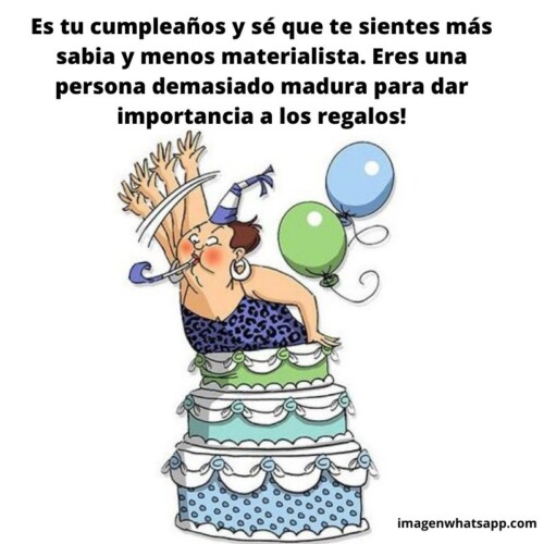 Frases de Feliz cumpleaños divertidas para mujer: Las mejores | Imágenes  para whatsapp