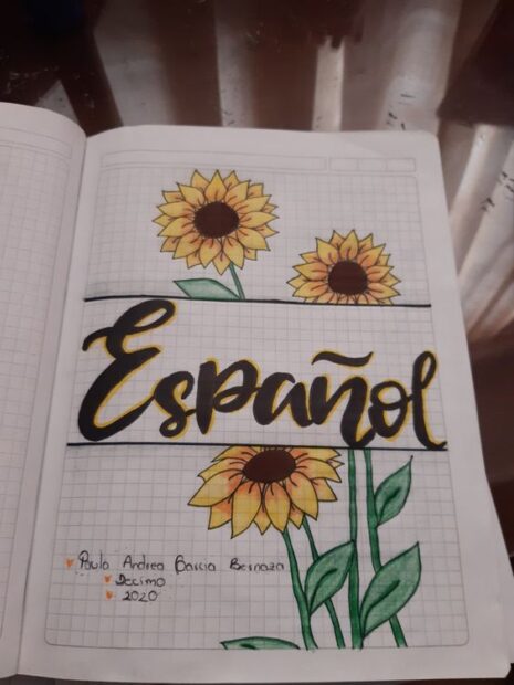 Portadas para Español: Ideas fáciles y dibujos bonitos | Imágenes para  whatsapp