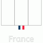 Imágenes para WhatsApp de Banderas de Francia para colorear